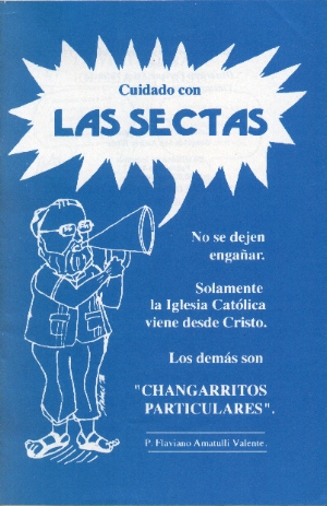 Cuidado con las Sectas..