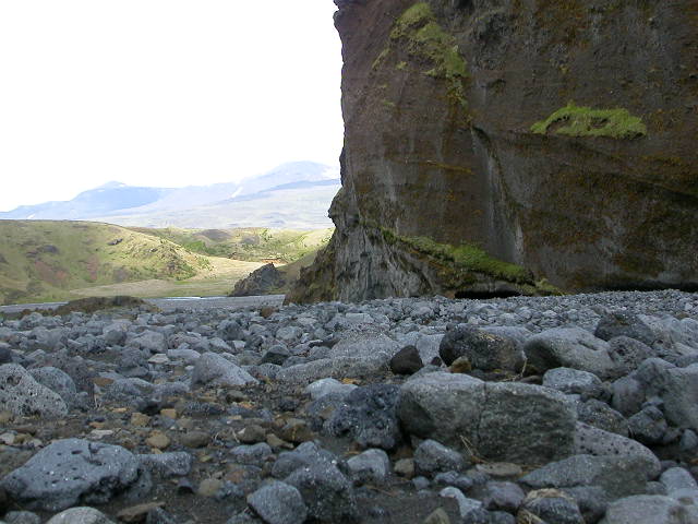 Like boulders tossed by giants