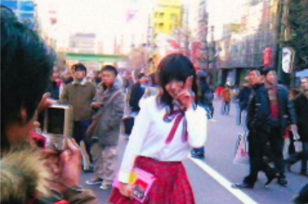 Japanese Schoolgirl, in Akihabara