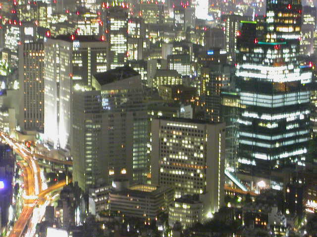 Night View from Roppongi Hills Tower
