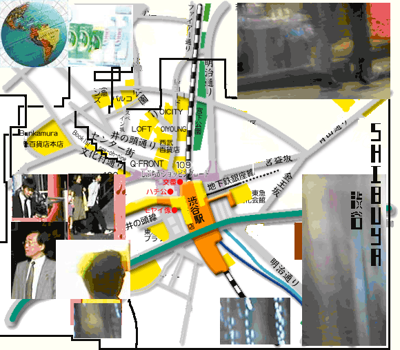 Shibuya Map A J I N