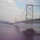 The grand Onaruto Bridge in Shikoku, Japan