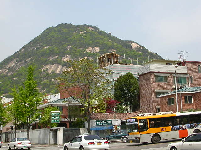 The yellow hills of Korea
