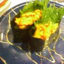 Uni, the taste of the sea -- raw sea urchin sushi