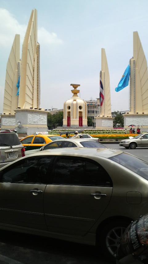 Pictures of Democracy Monument in Bangkok, Thailand