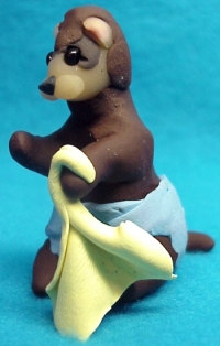 collectible baby ferr-itsie with blankie