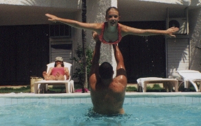 Angels usually use their wings to fly with...