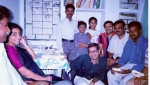 Prof. RVR and his family, Debuda, Marichamy, Satya etc..