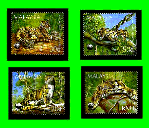 Leopard Series Stamps