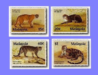 Malaysian Falidae Stamps