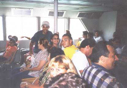 Hermanos de viaje a San Juan