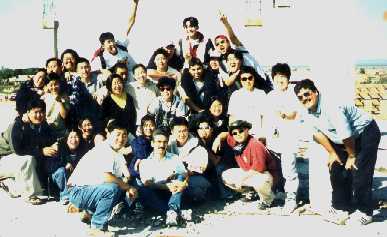 Grupo de misioneros en Bolivia