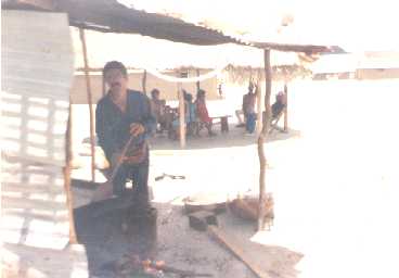 Batiendo el mi�oco y grupo en Amazonas