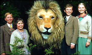 Narnia: The Lion, The Witch, & The Wardrobe - Edmund, Lucy, Aslan, Peter & Susan
