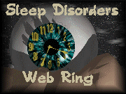Sleep Disorders Web Ring