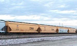 Freight: Covered hopper cars
