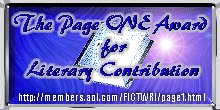 The Page One Award For Literary Contribution