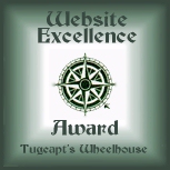 Tugcapts Wheelhouse Award for Web Excellence