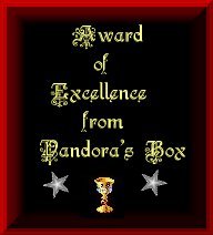 Pandoras Box Award Of Excellence