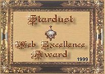 Stardust Web Excellence Award 1999