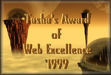 Tasha’s Award Of Web Excellence 1999