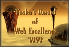 Tashas Award Of Web Excellence 1999