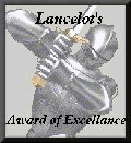 Lancelot’s Award Of Excellence