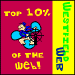 Westfield Web - Top 10% of the Web Award