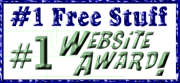 #1 Free Stuff - #1 Web Site Award