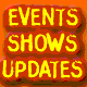 Events, Updates