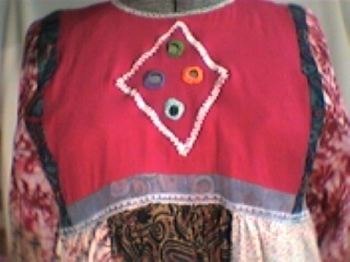 front of dress closer