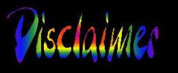 Disclaimer