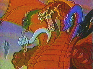 Tiamat flys overhead.