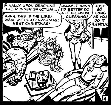 But, then, a womans place is in the home -- cleaning!