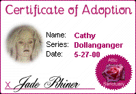 I adopted Catherine Doll