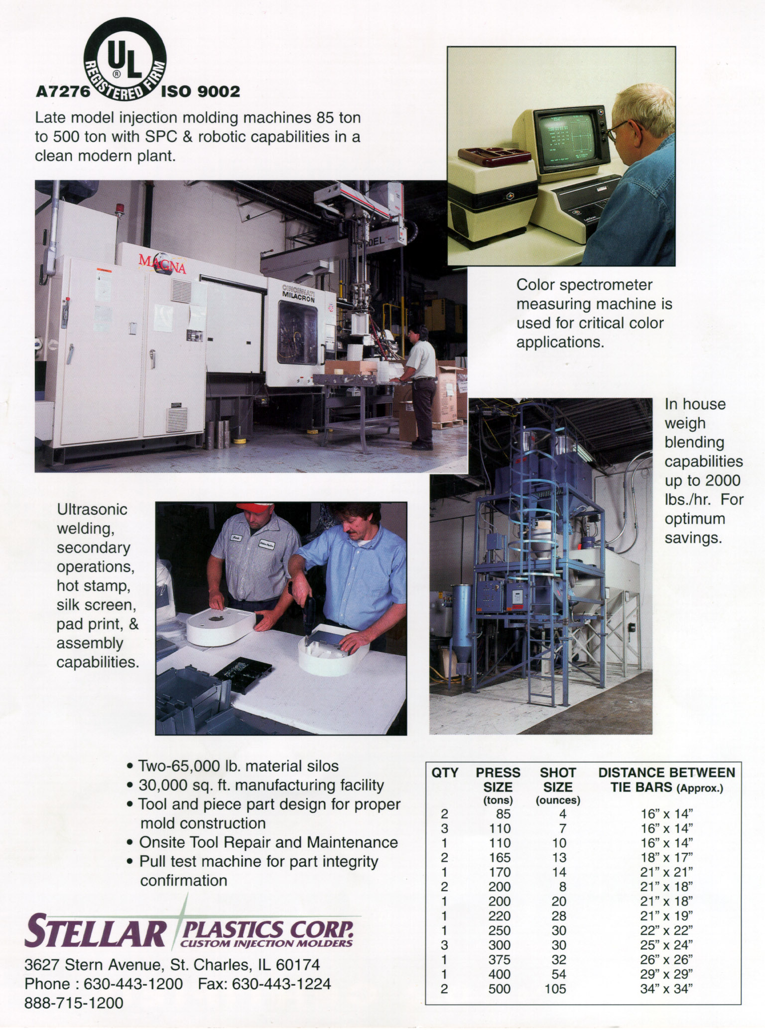 Stellar facility photo