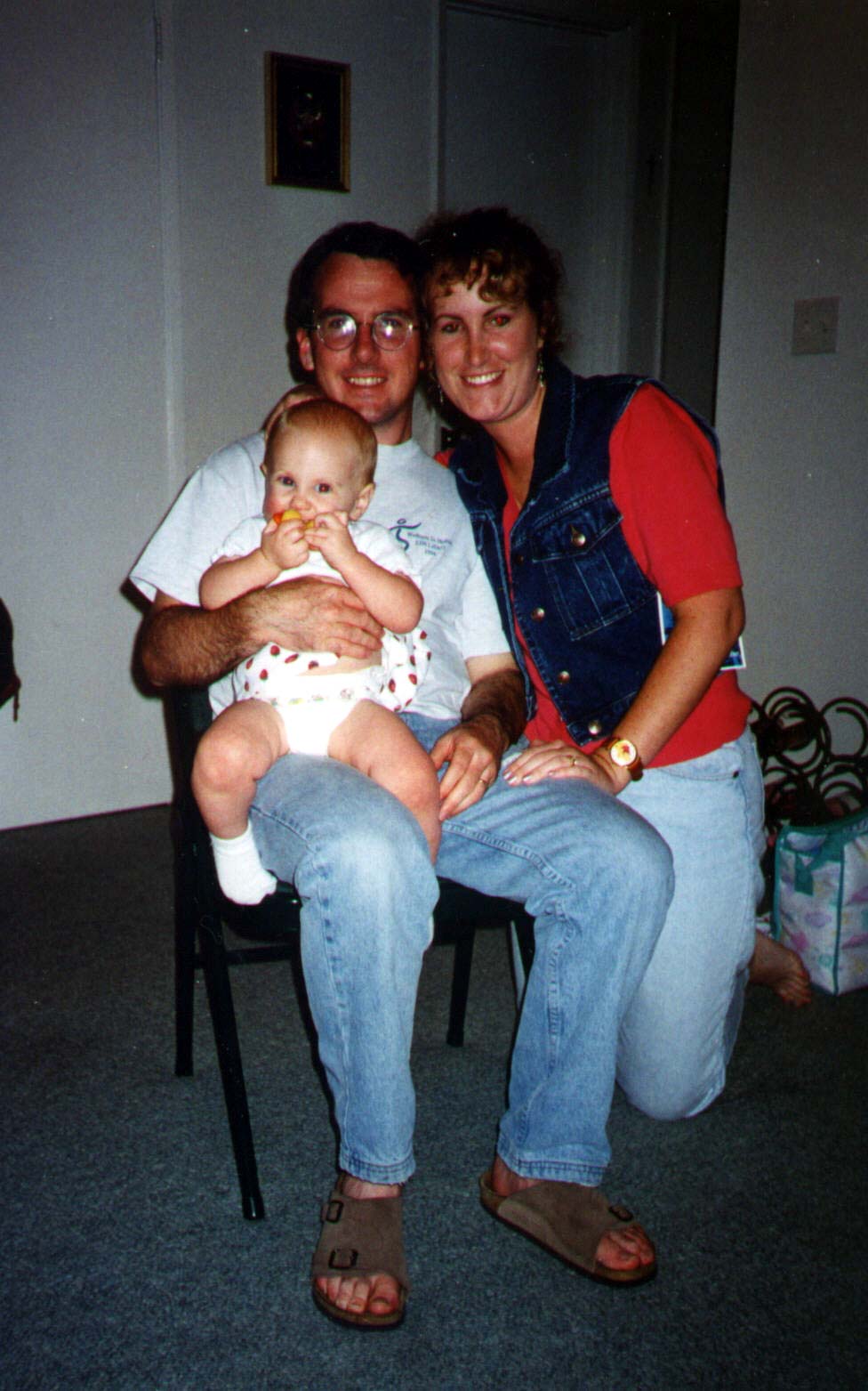 The two of us with our niece, Courtney