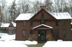 Orchard House in Winter