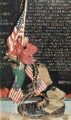 see the names on the wall