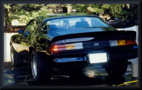 Camaro Rear View