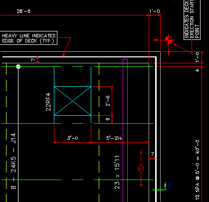 SAMPLE JOIST/DECK PLAN