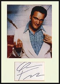 Quentin Tarantino Photo & Autograph