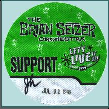 Brian Setzer Backstage Pass