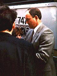 Pic of Nolan Ryan signing the ball