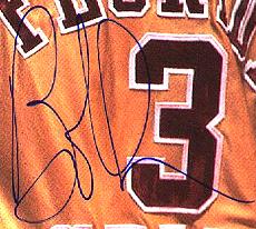 Close up of Signature