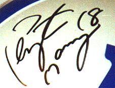 Close Up of signature