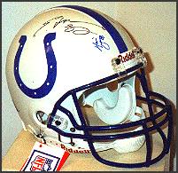 Colts Helmet - Right Side view