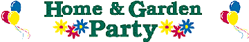 Home & Garden Party Logo.