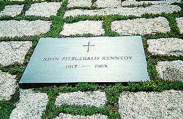 This is JFK's gravestone
