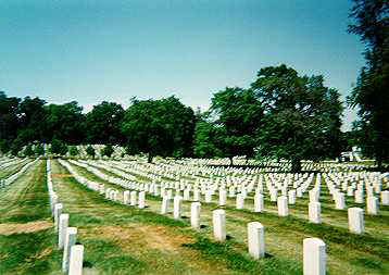 This shows just how many gravesites there are in the cemetary